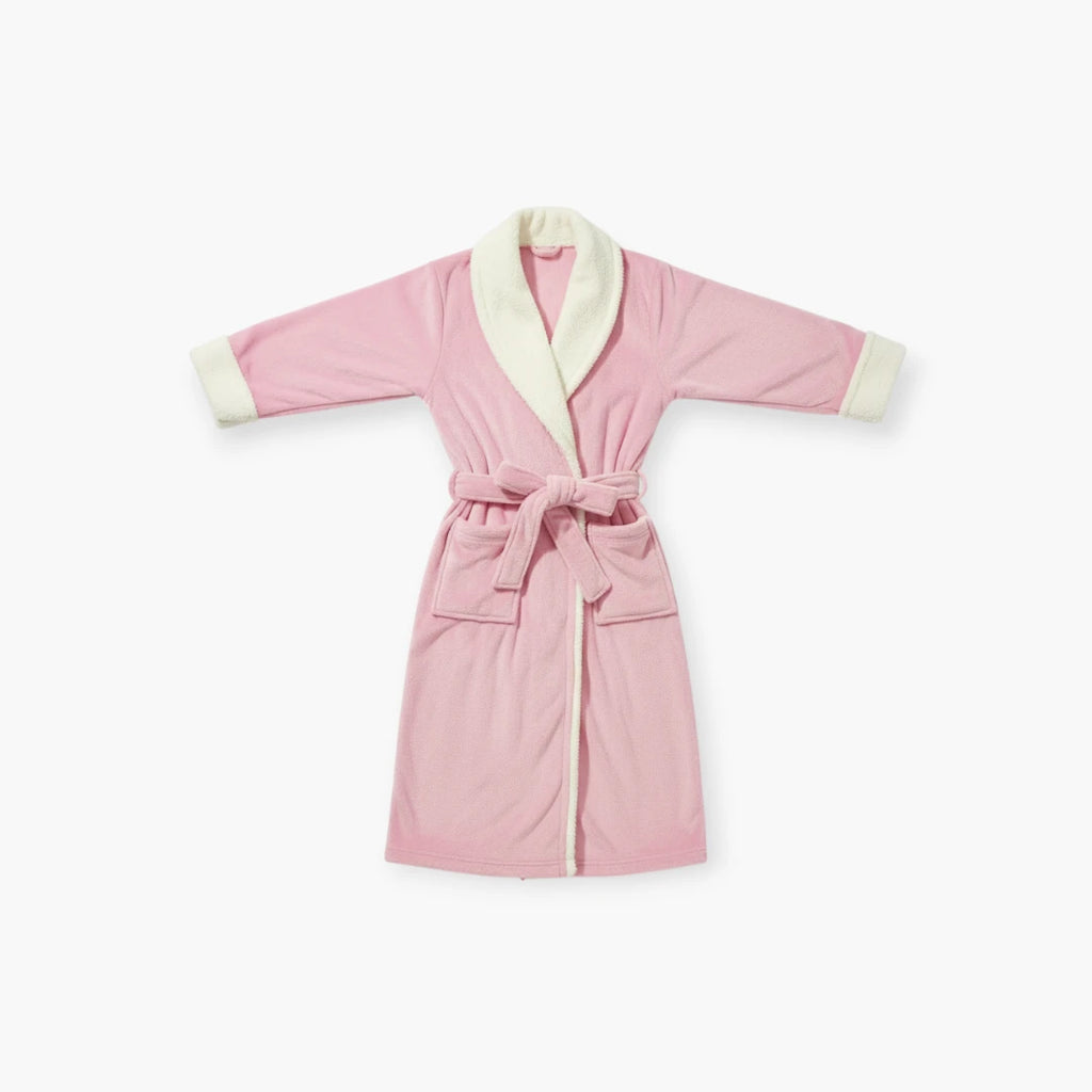 Peignoir de bain femme rose
