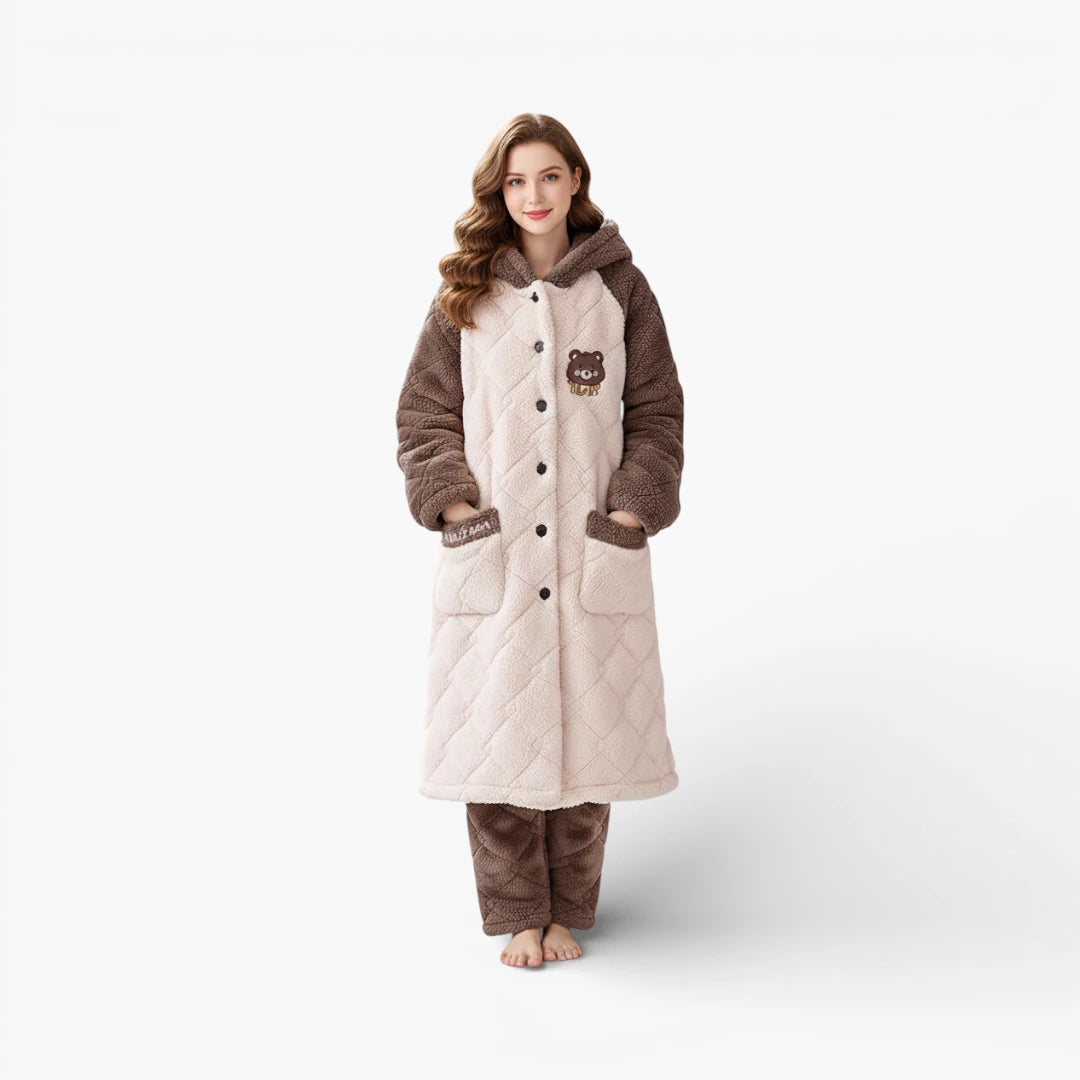 Peignoir de bain très épais