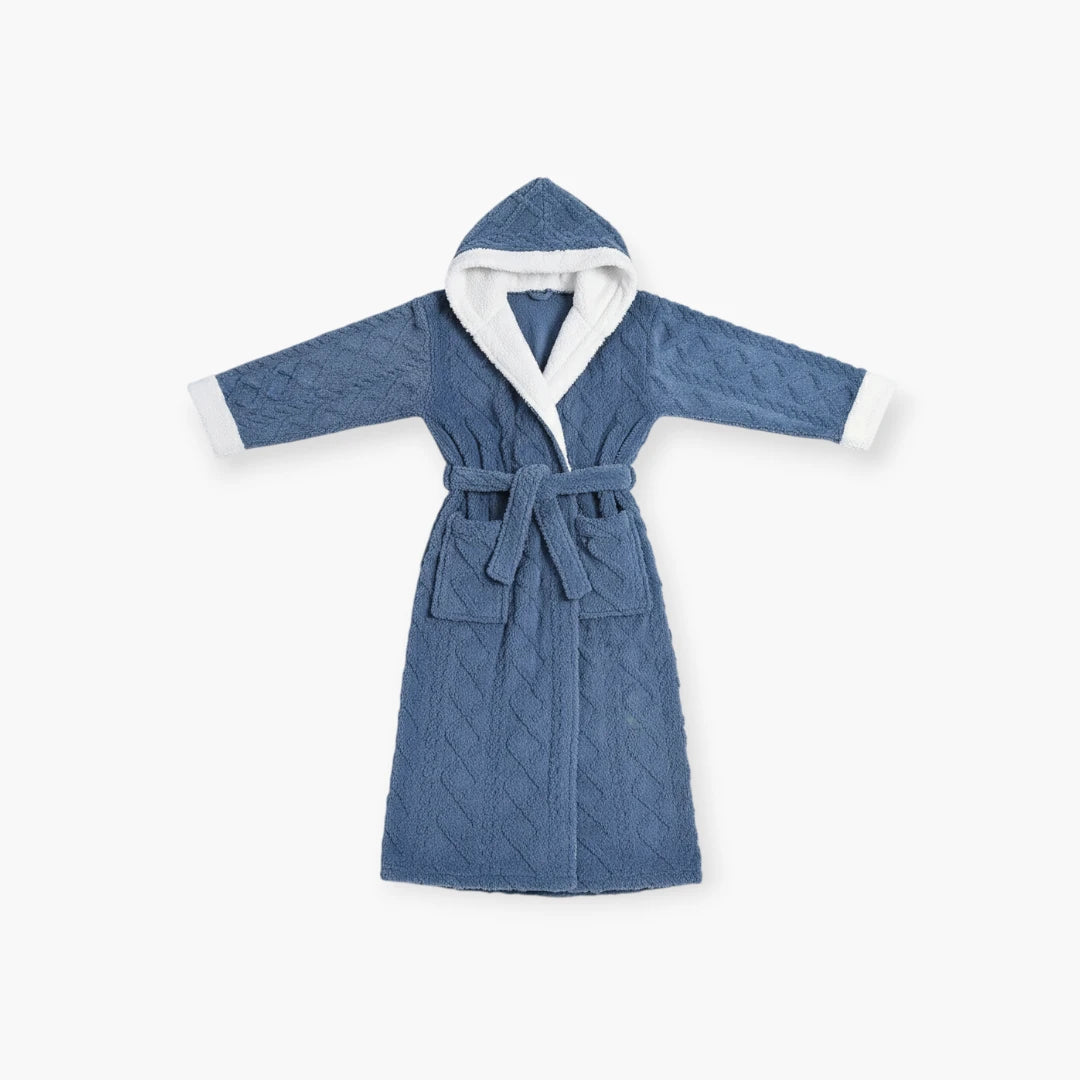 Peignoir en Flanelle Femme Longue