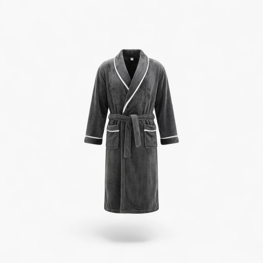 Peignoir Homme Velours et Flanelle