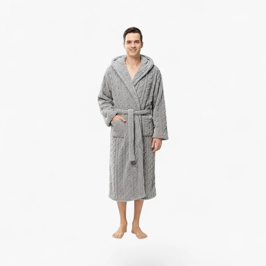 Peignoir robe de chambre hiver homme
