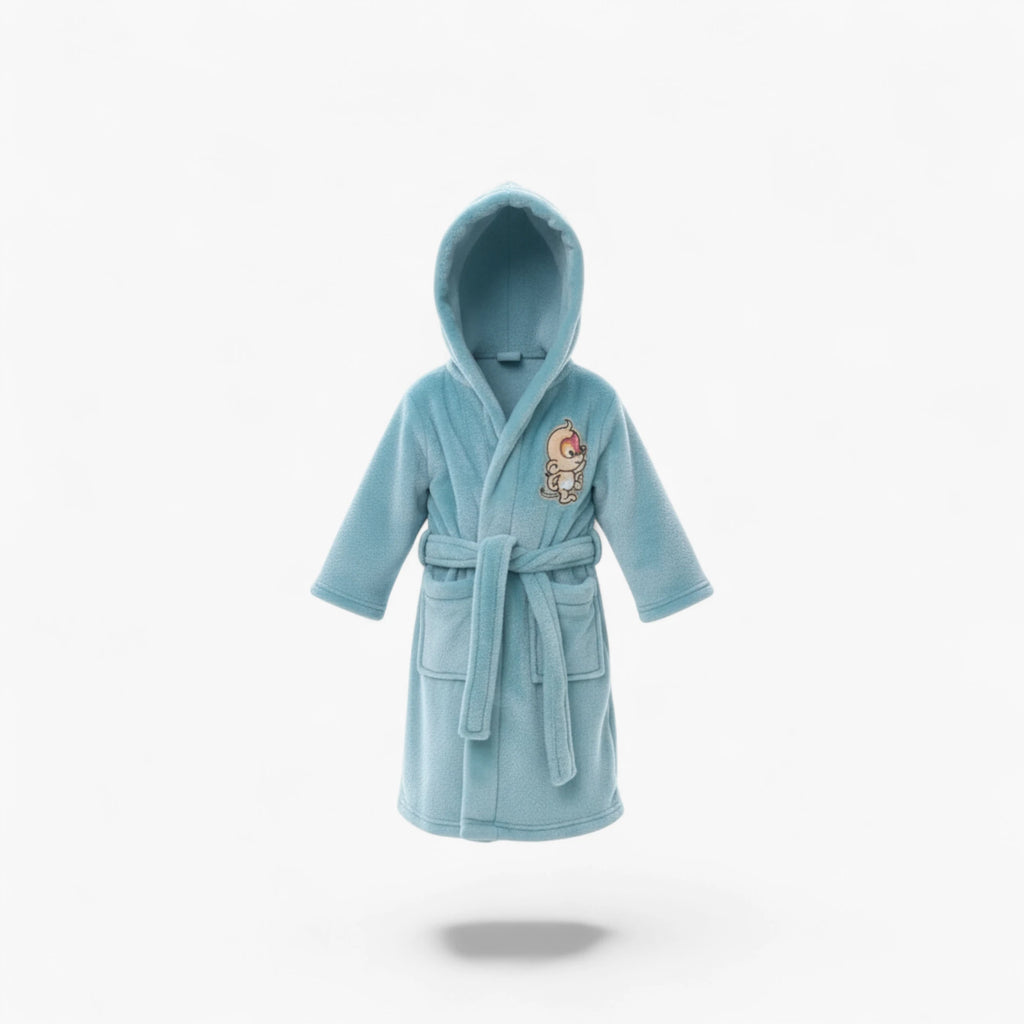 Peignoir singe bebe