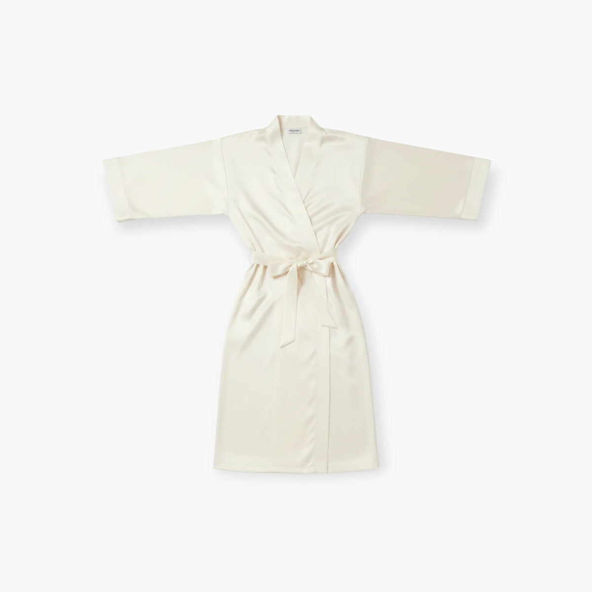 Peignoir Femme – En Satin Beige