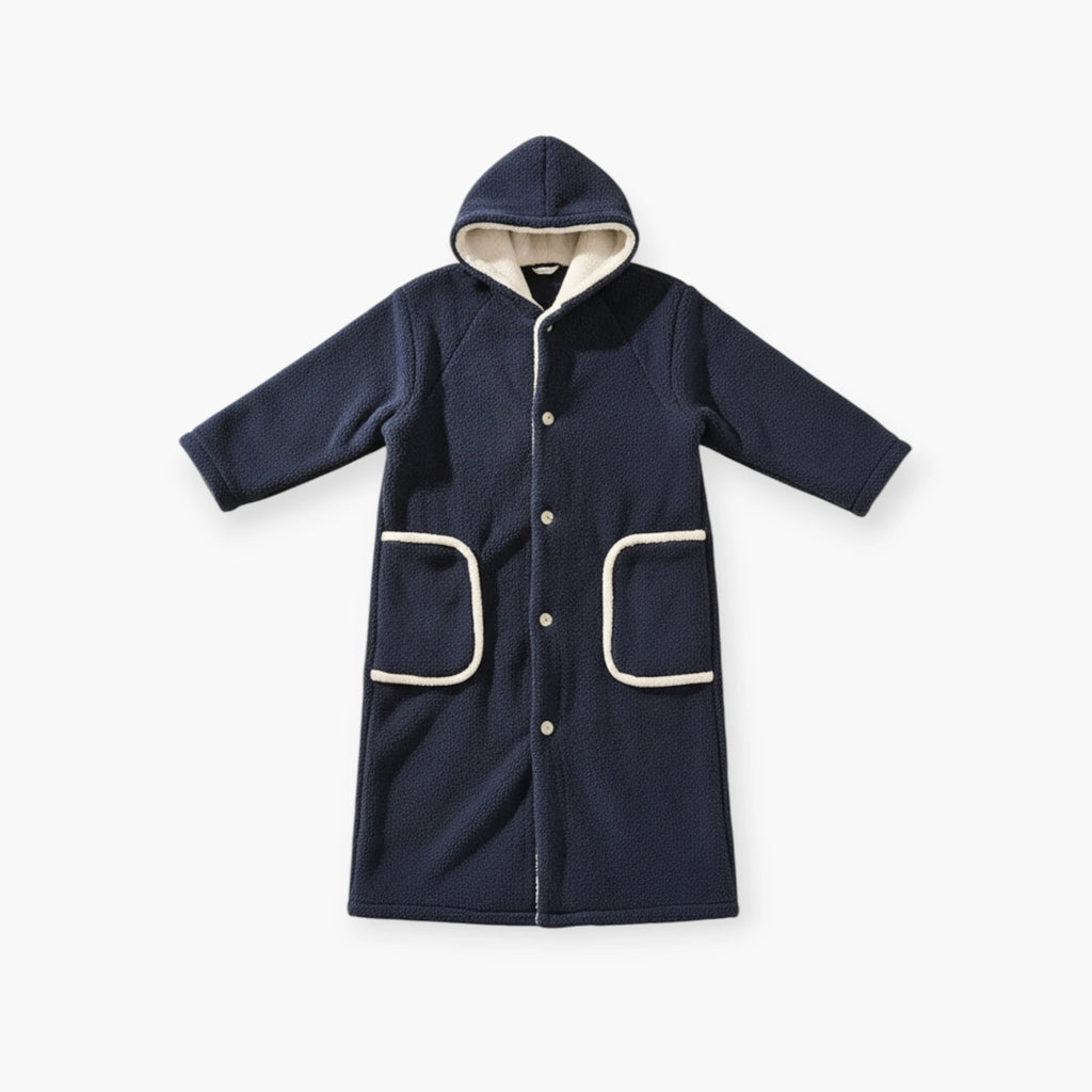 Peignoir De Bain Homme Bleu Marine