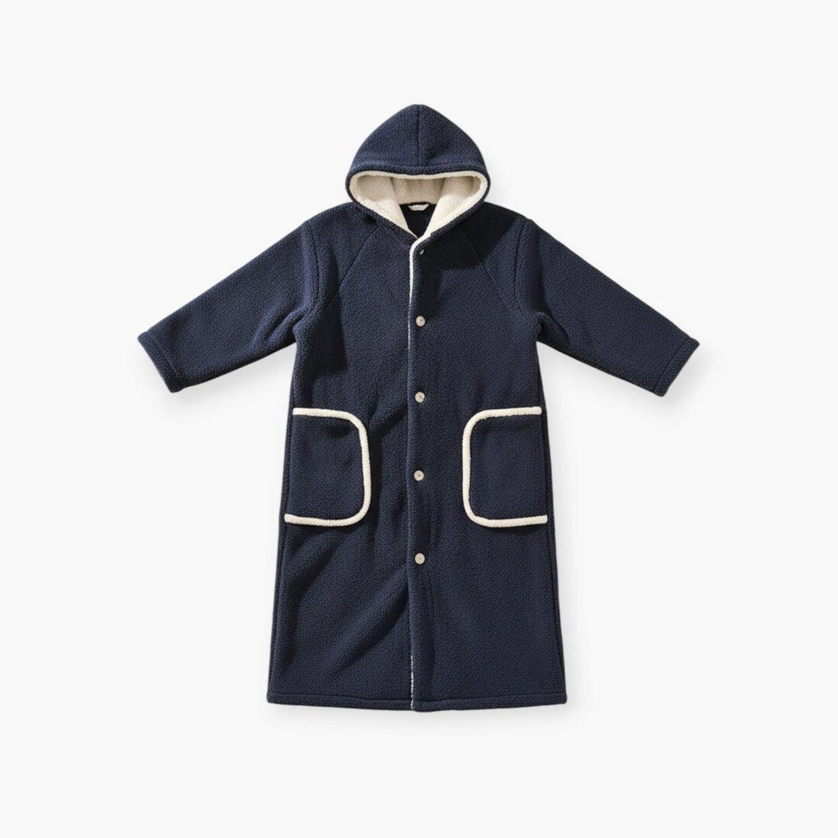 Peignoir De Bain Homme Bleu Marine