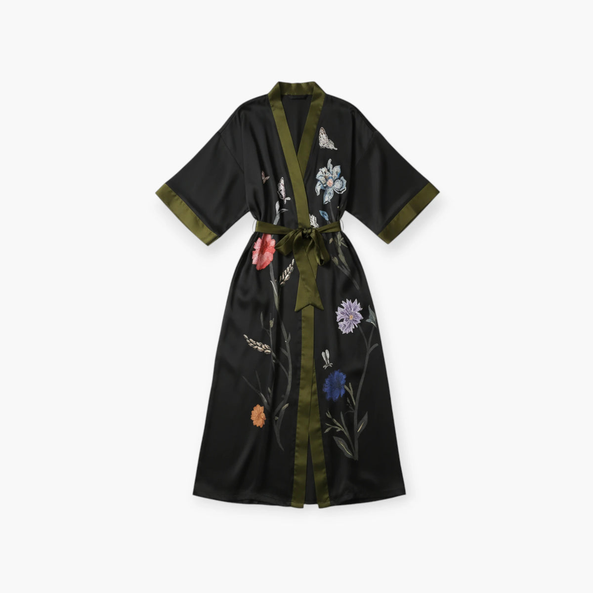 Peignoir Kimono Femme Satin