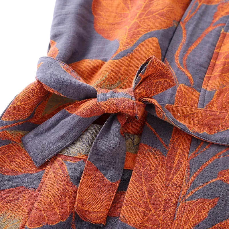 Peignoir De Bain Femme En Coton