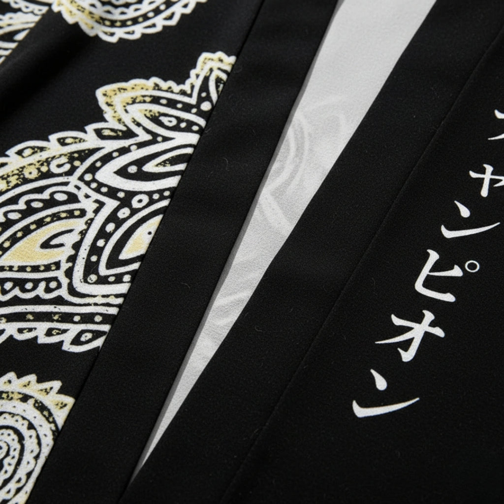 Kimono manche courte homme