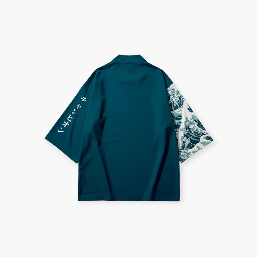 Kimono homme vert