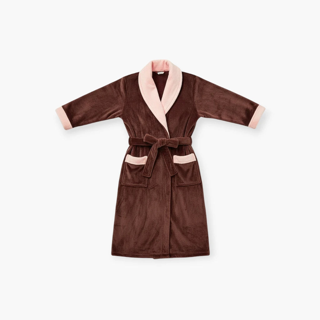 Peignoir Col Châle Femme