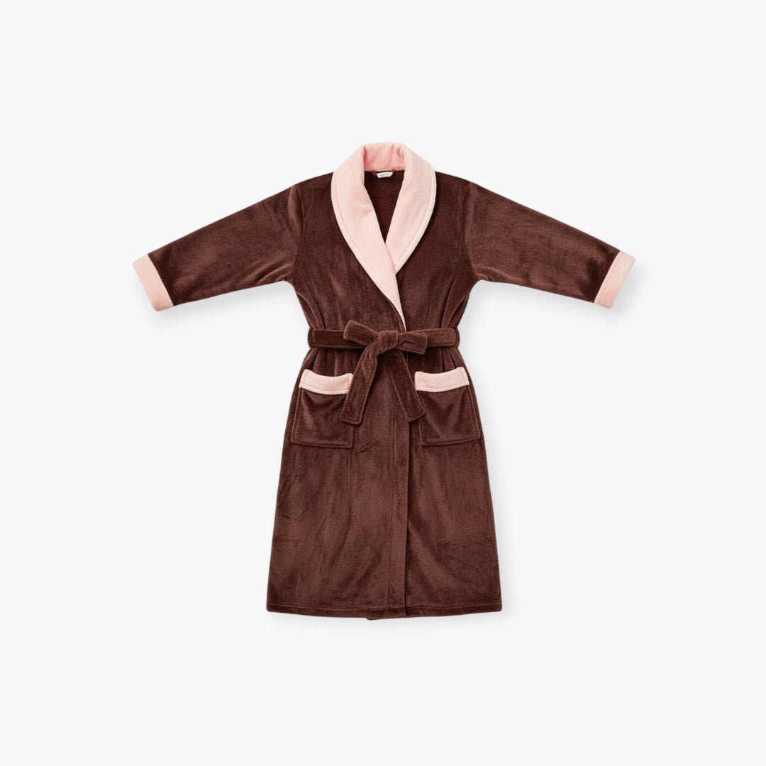 Peignoir Col Châle Femme