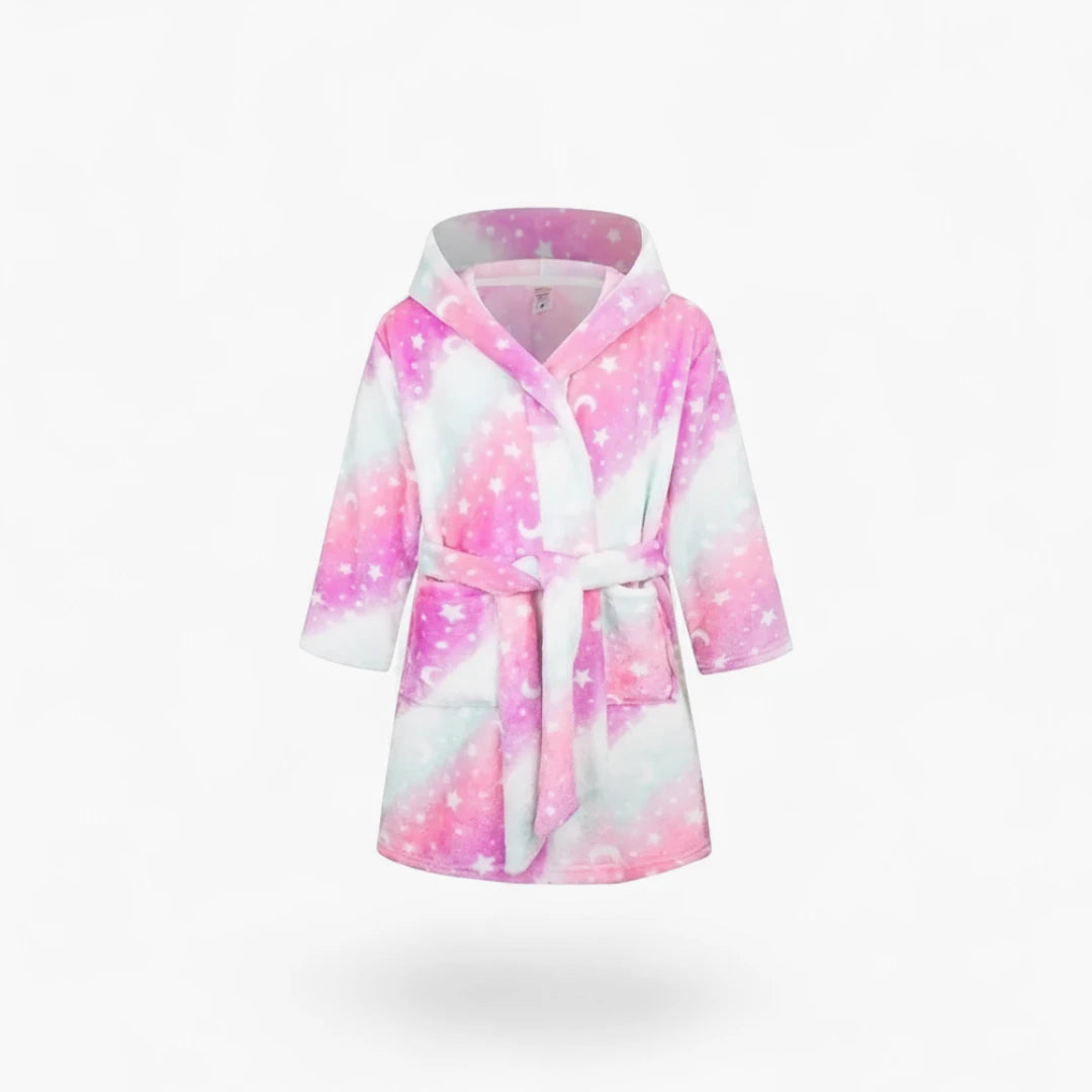 Peignoir Enfant avec étoile et Lune