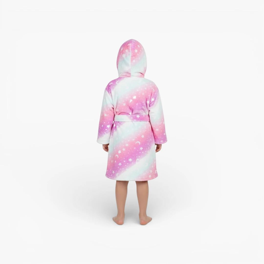 Peignoir Enfant avec étoile et Lune