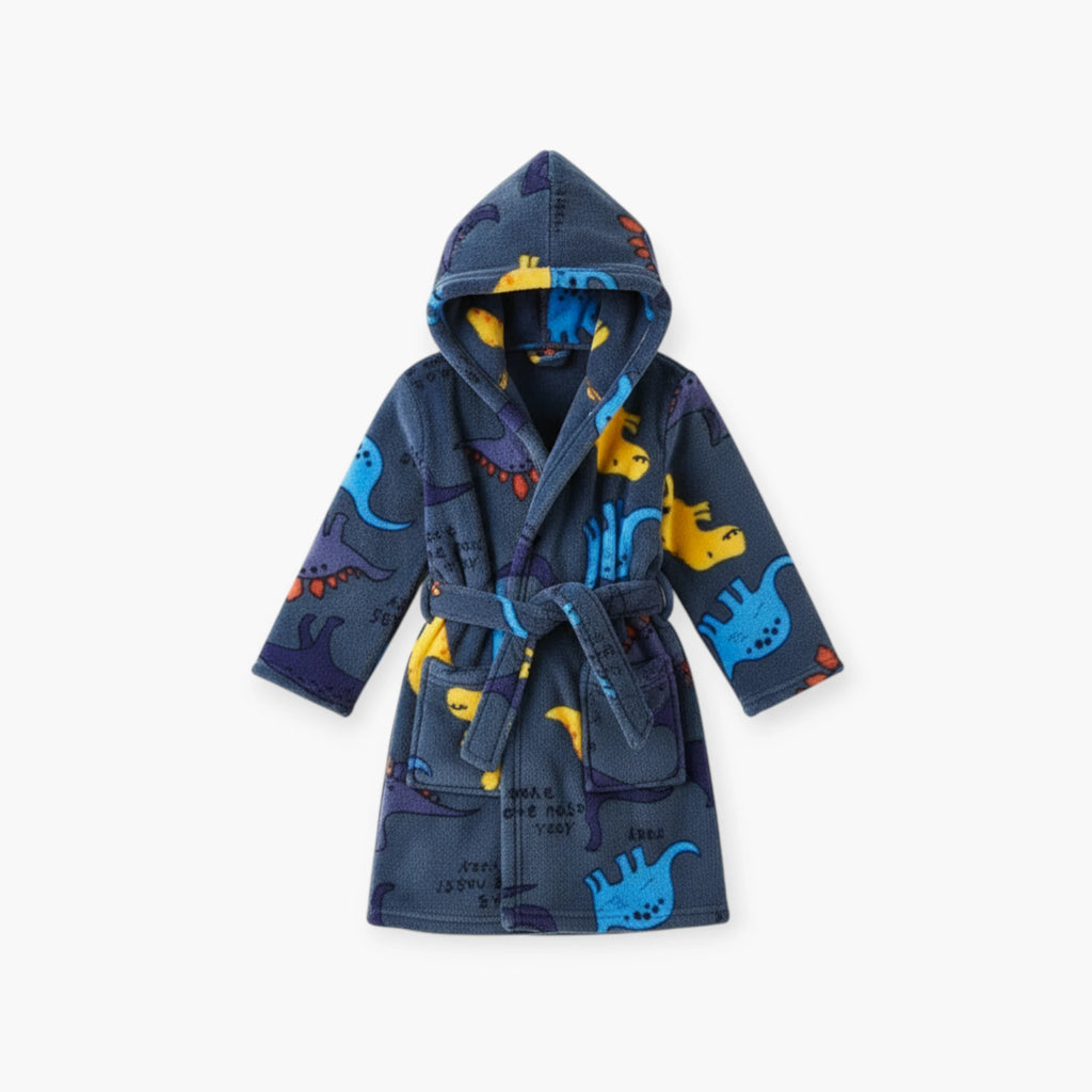 peignoir enfant dinausore