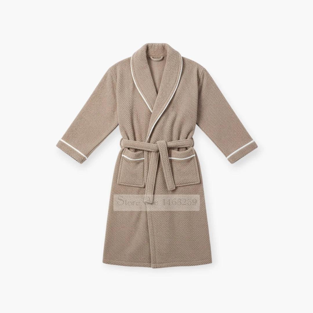 Peignoir Homme Long et Chaud