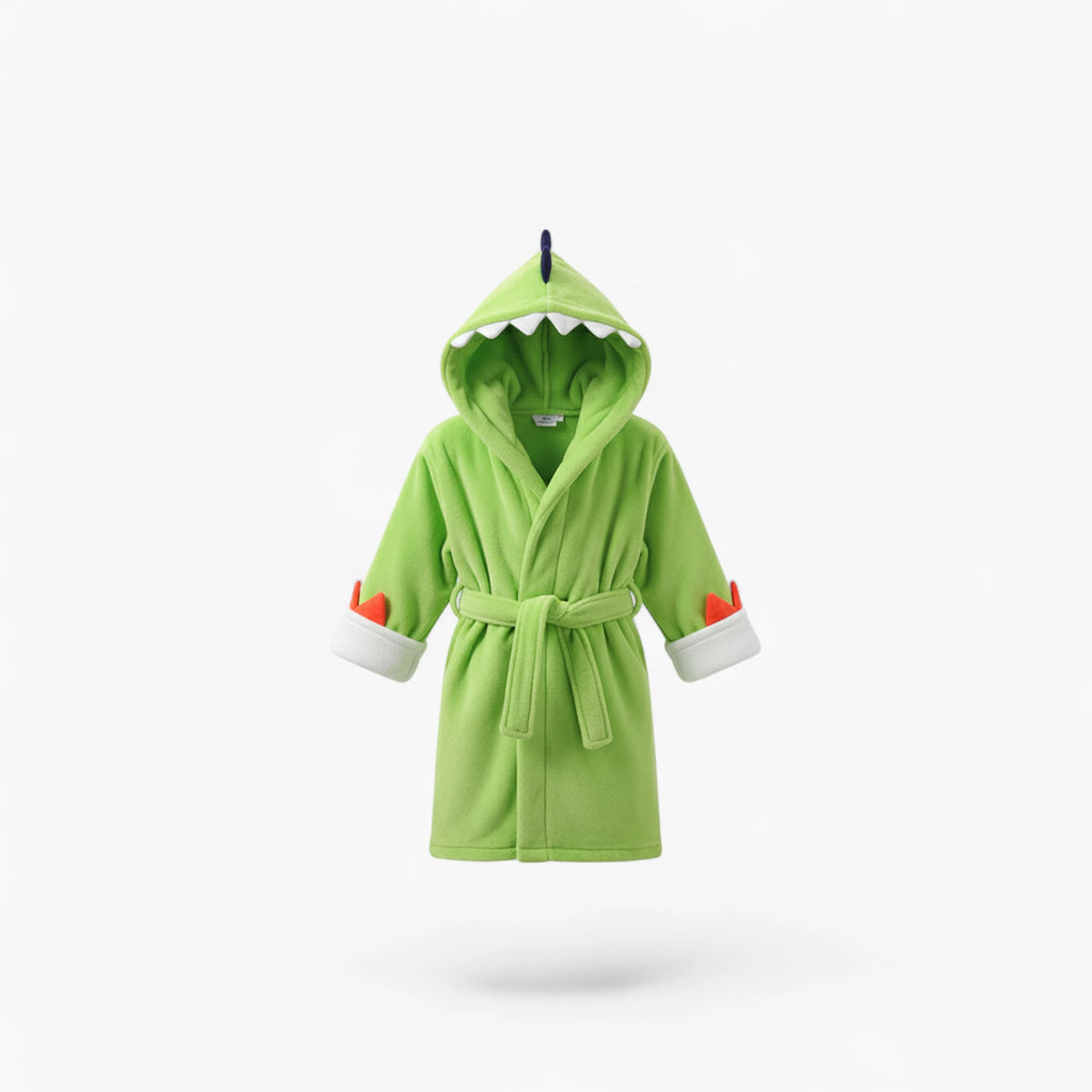 Peignoir bébé dinosaure