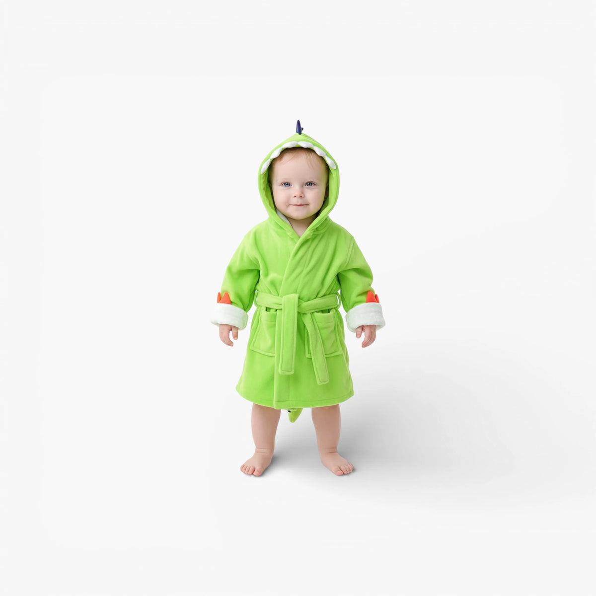Peignoir bébé dinosaure