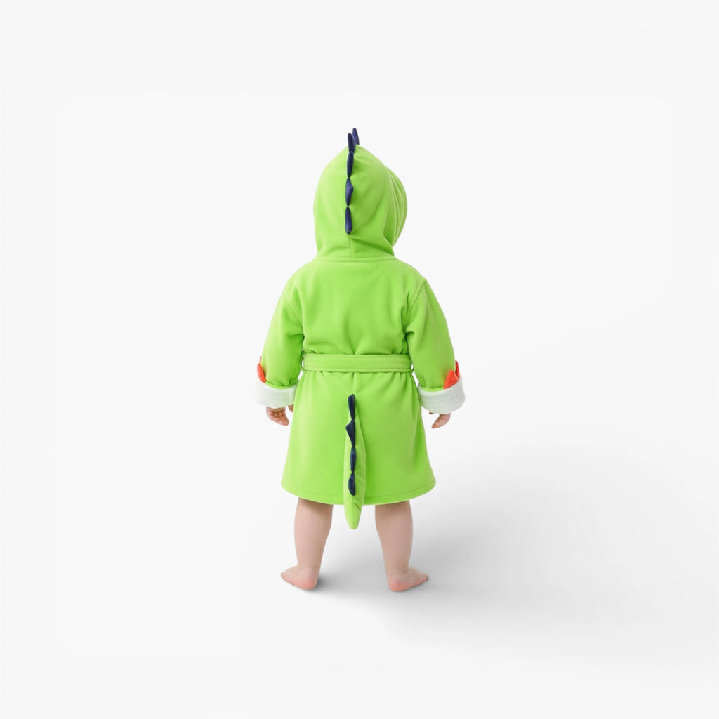 Peignoir bébé dinosaure