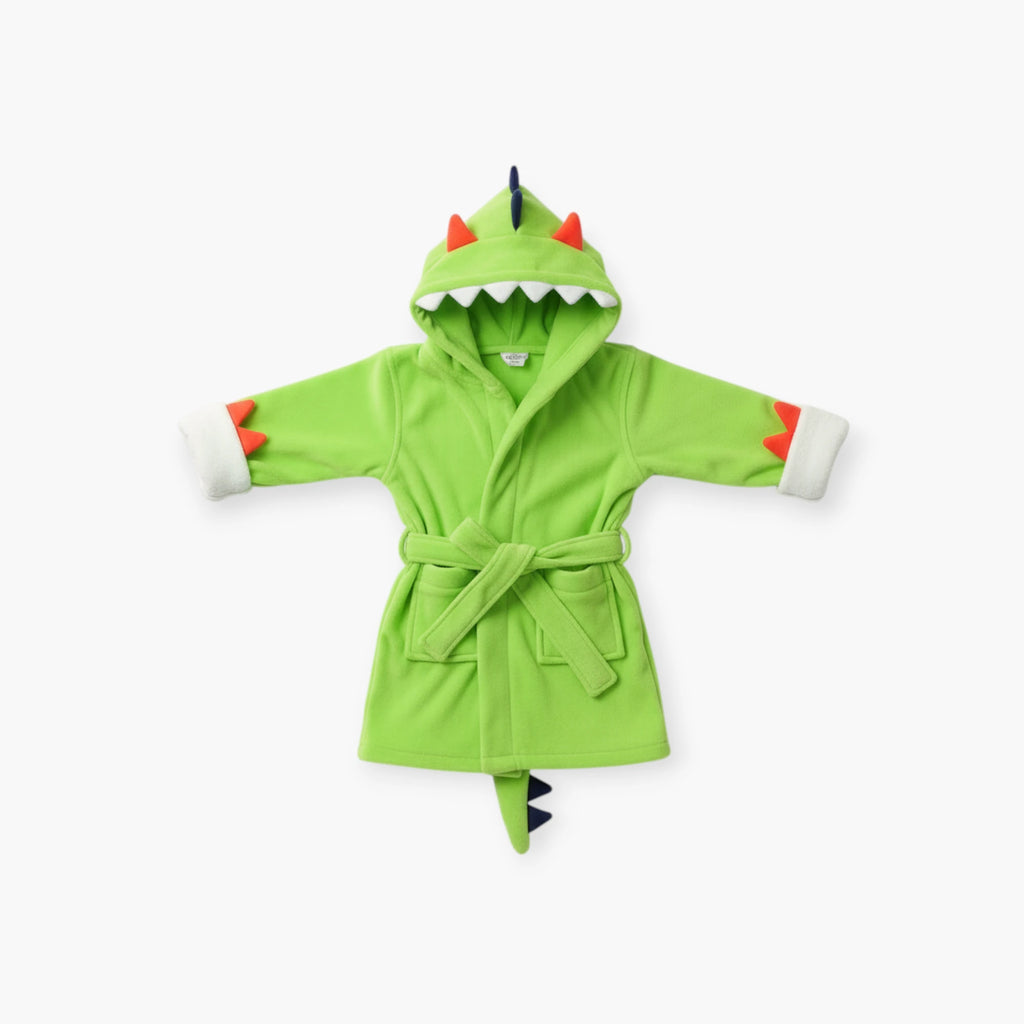 Peignoir bébé dinosaure