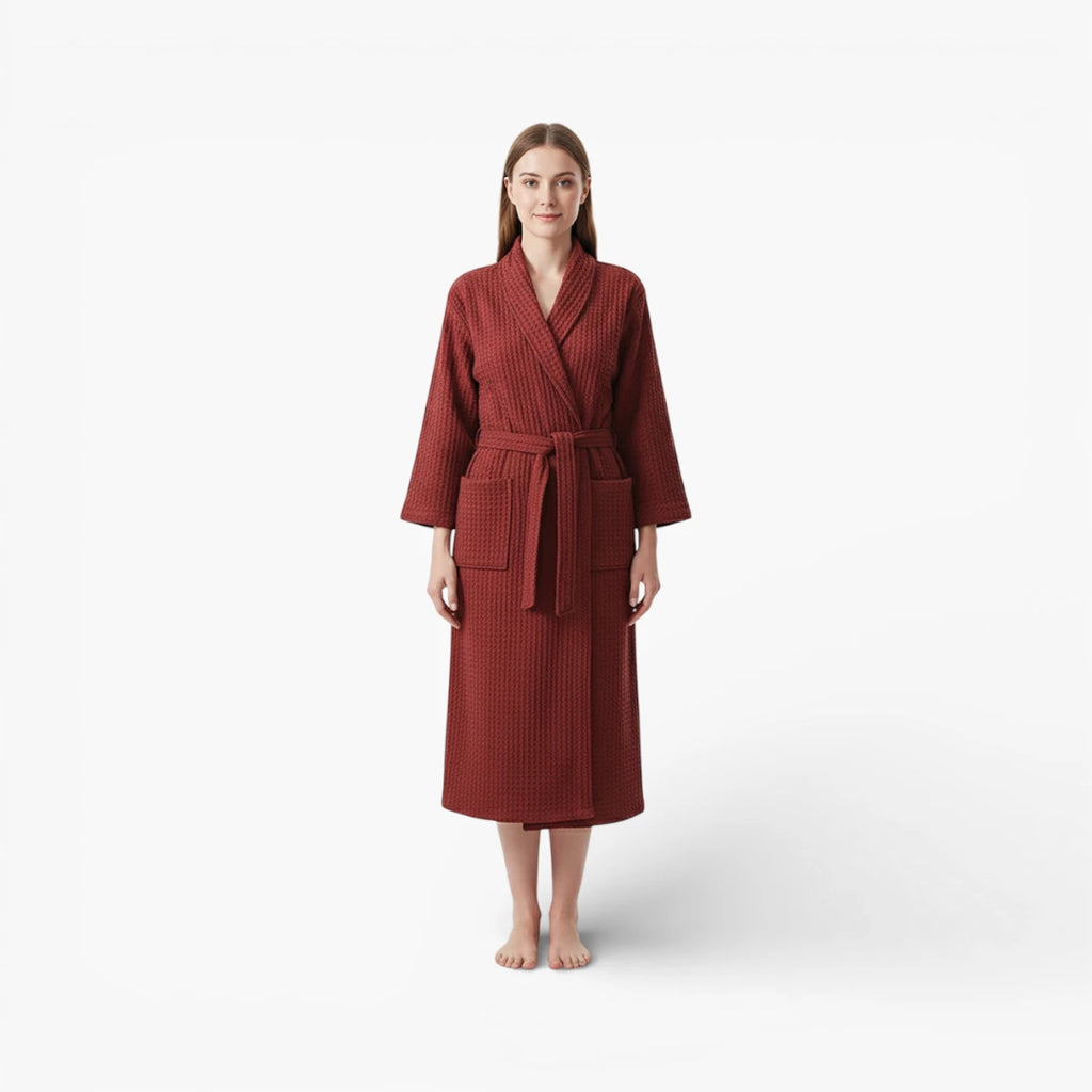 Peignoir de Bain Femme en Coton