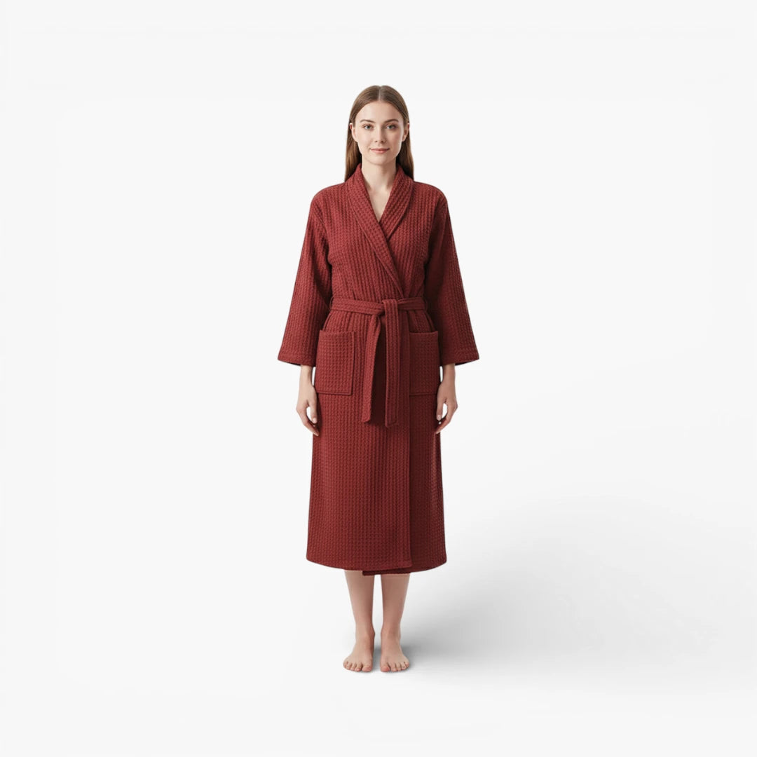 Peignoir de Bain Femme en Coton