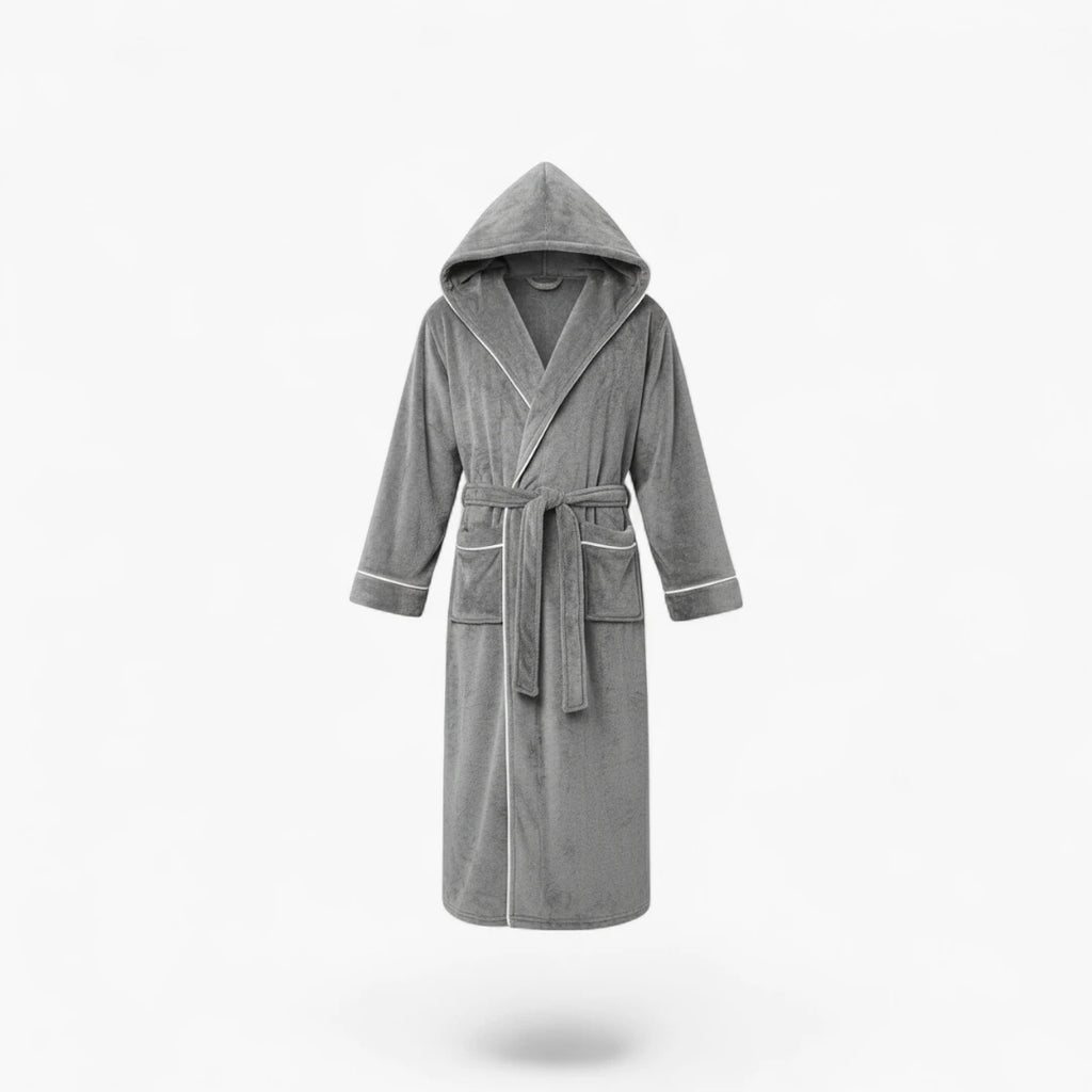 Peignoir Long à Capuche Homme