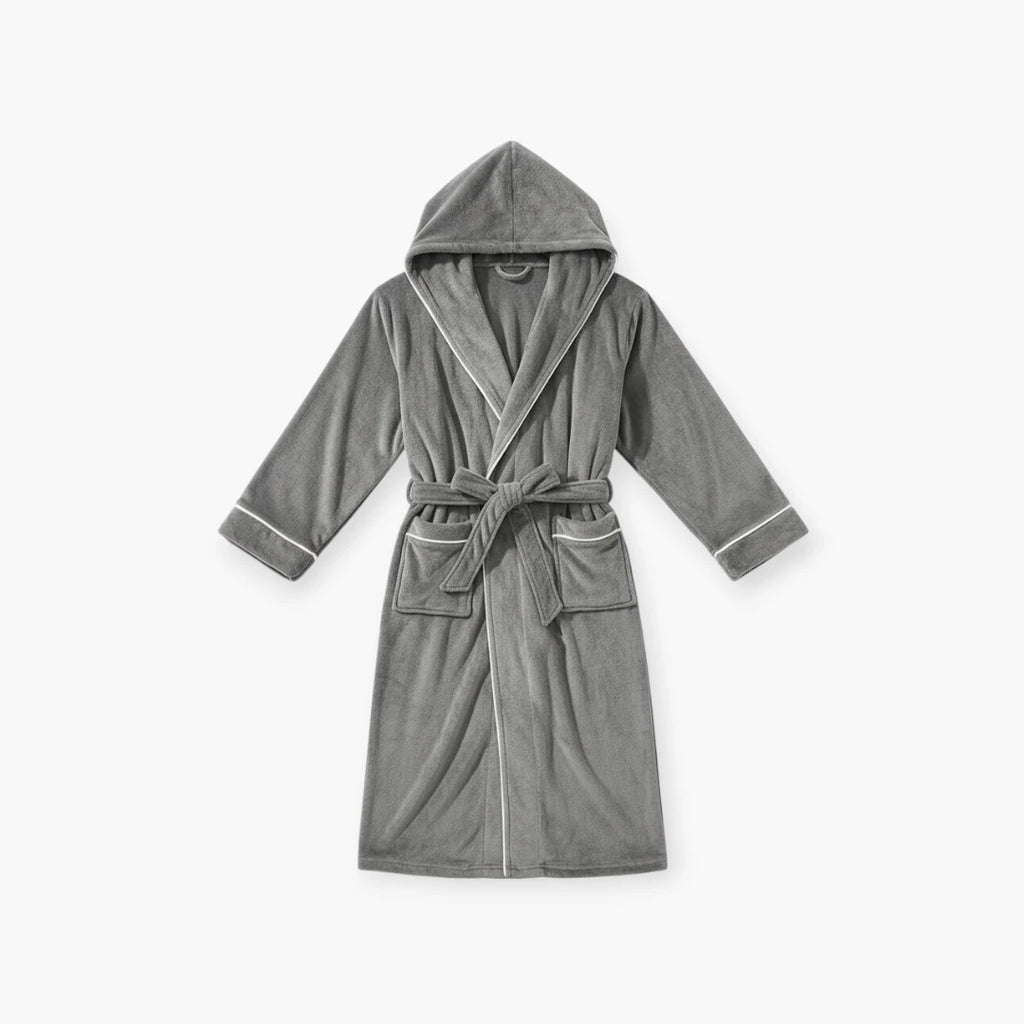 Peignoir Long à Capuche Homme
