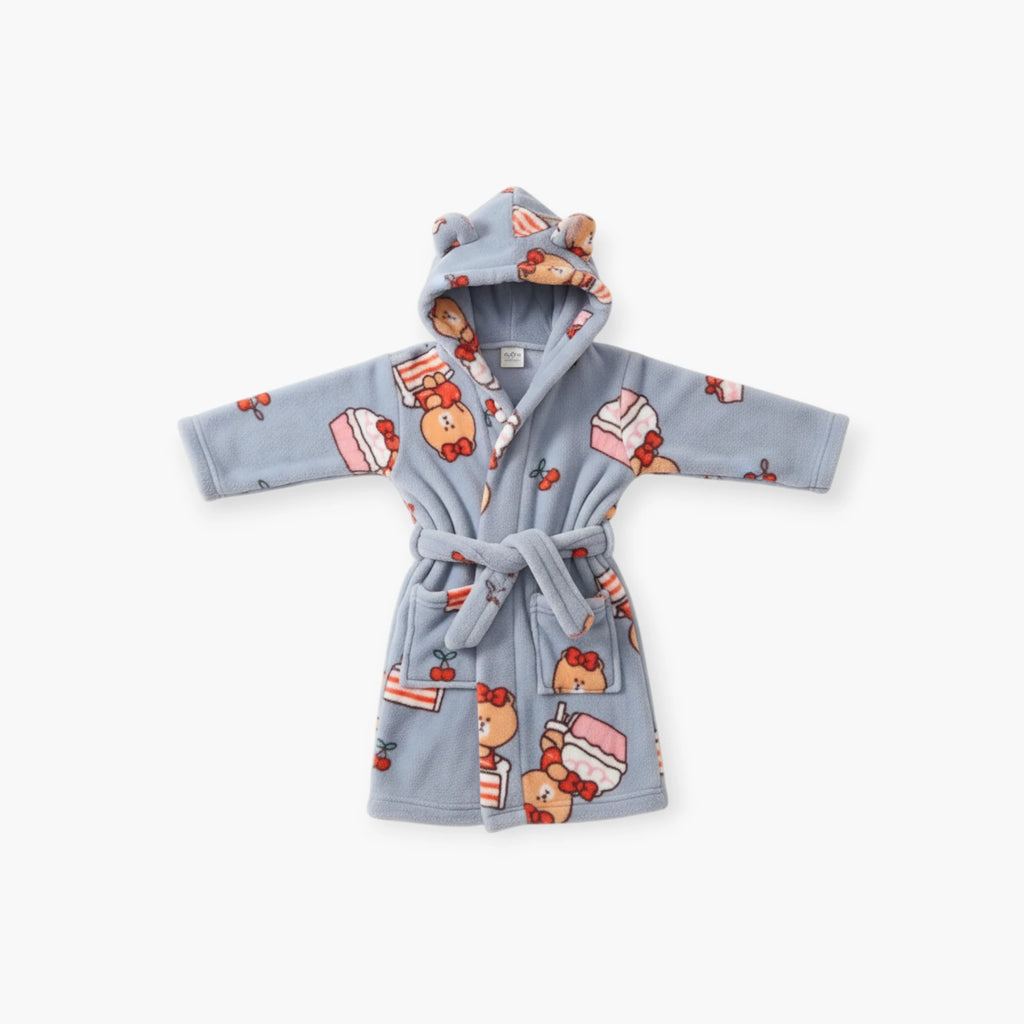 Peignoir Polaire Enfant Ours