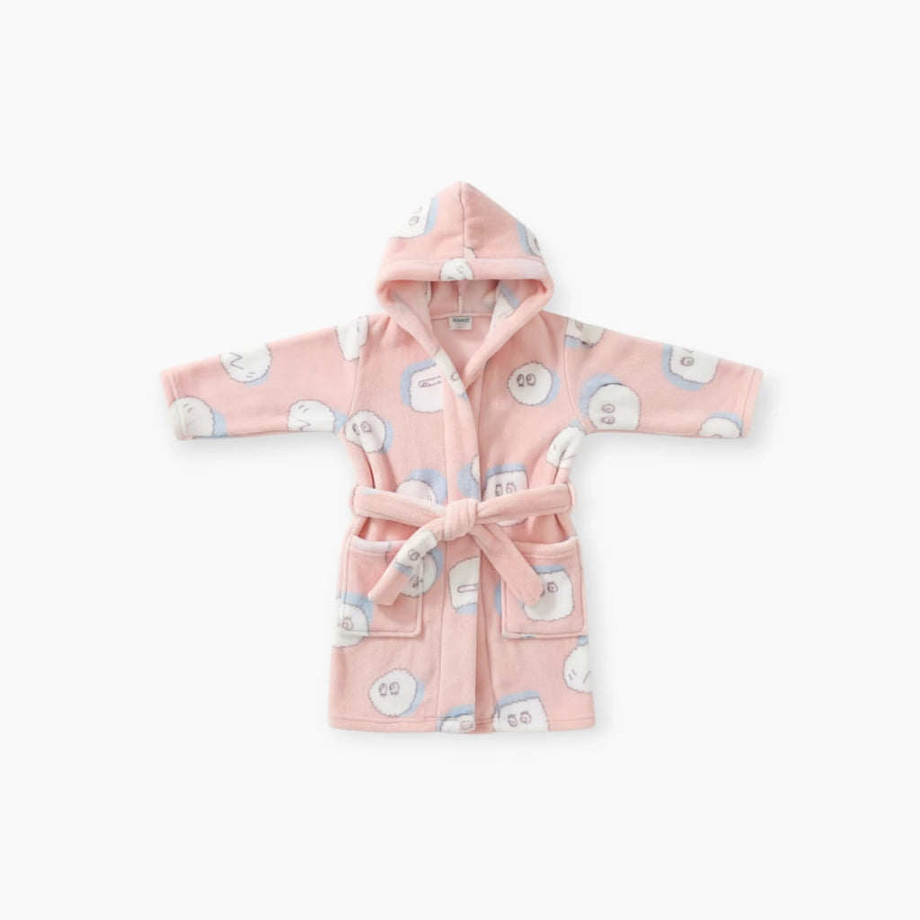 Peignoir Polaire Enfant Rose